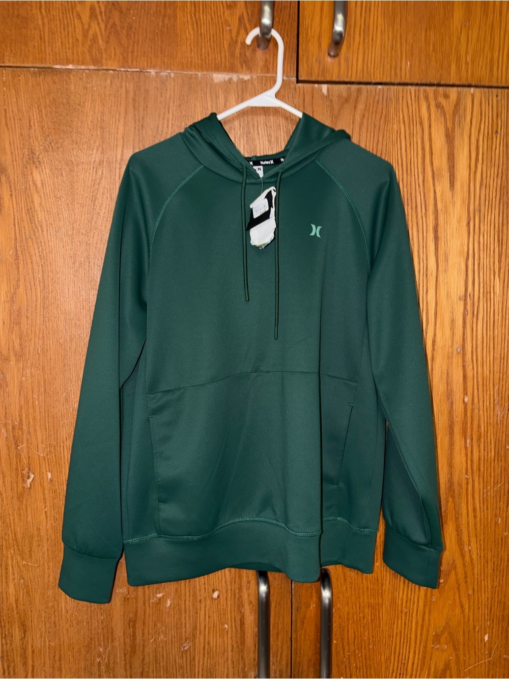 Hurley Men’s Forest Green Crewneck Hoodie